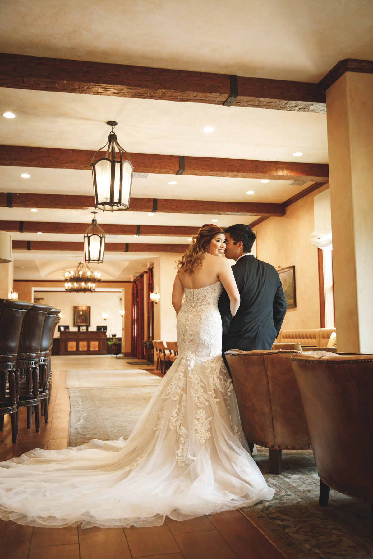 hotel granduca wedding photographer bride groom lobby 320 S Capital of Texas Hwy, West Lake Hills, TX 78746