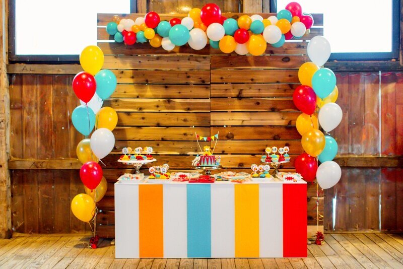 Circus Themed 1st Birthday Indianapolis Party Planner_0028
