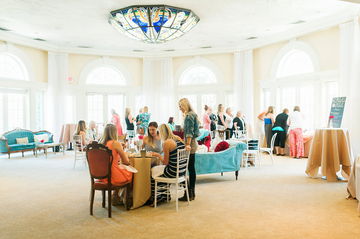 Gather with your closest gals for a fun mixer in our Pavilion.