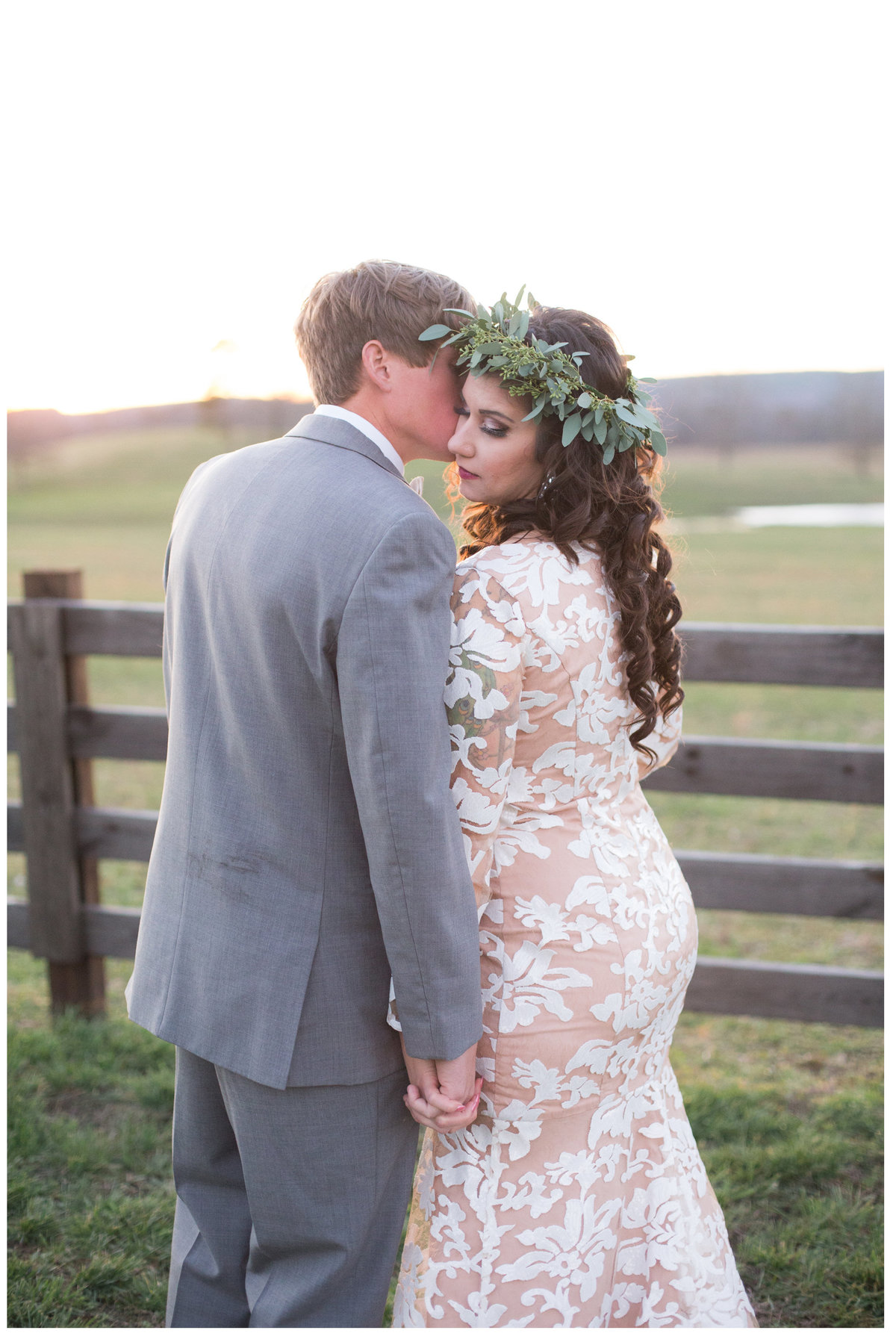 Blake Andrea Hay Barn Collinsville Alabama Wedding