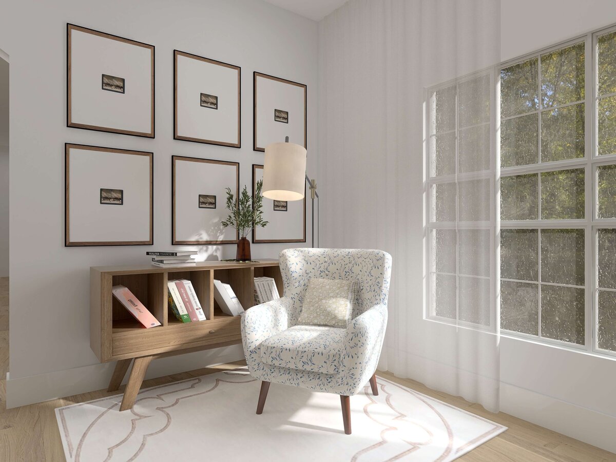 Tampa Interior Design - Chic Living Room