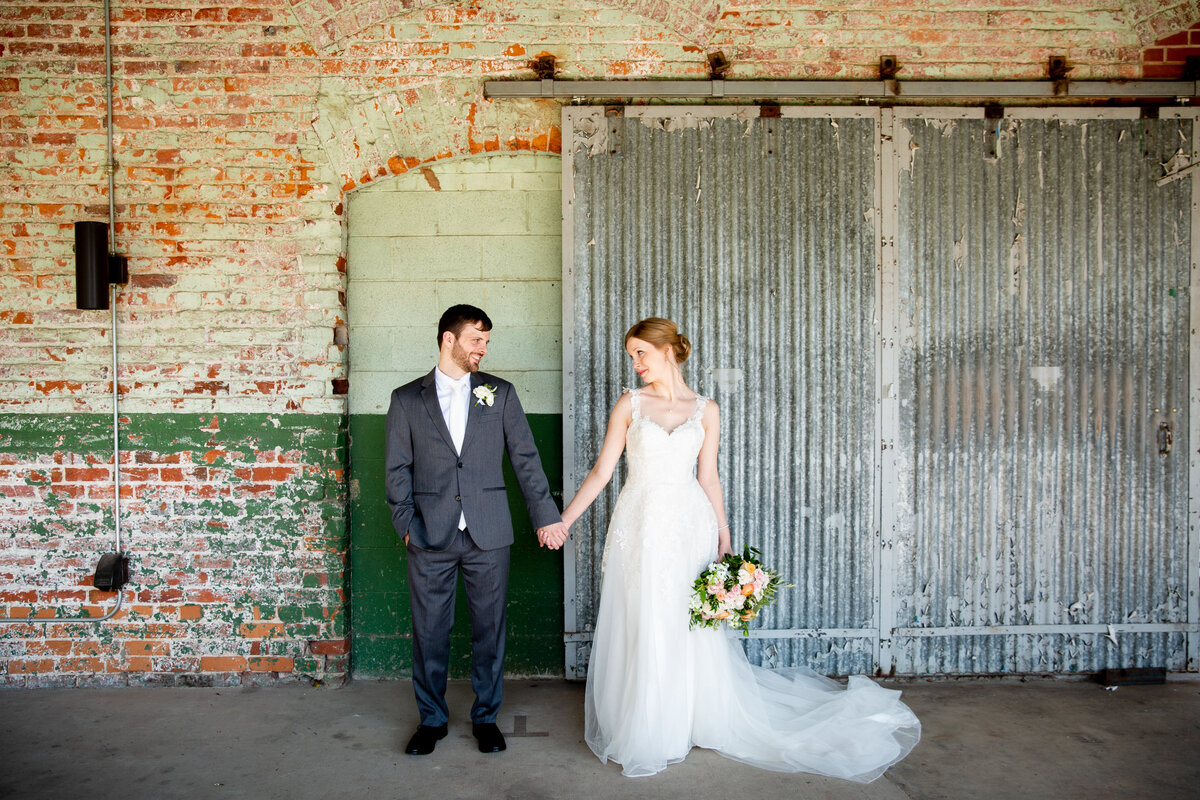 The Cotton Room and Beltline Station wedding in Durham