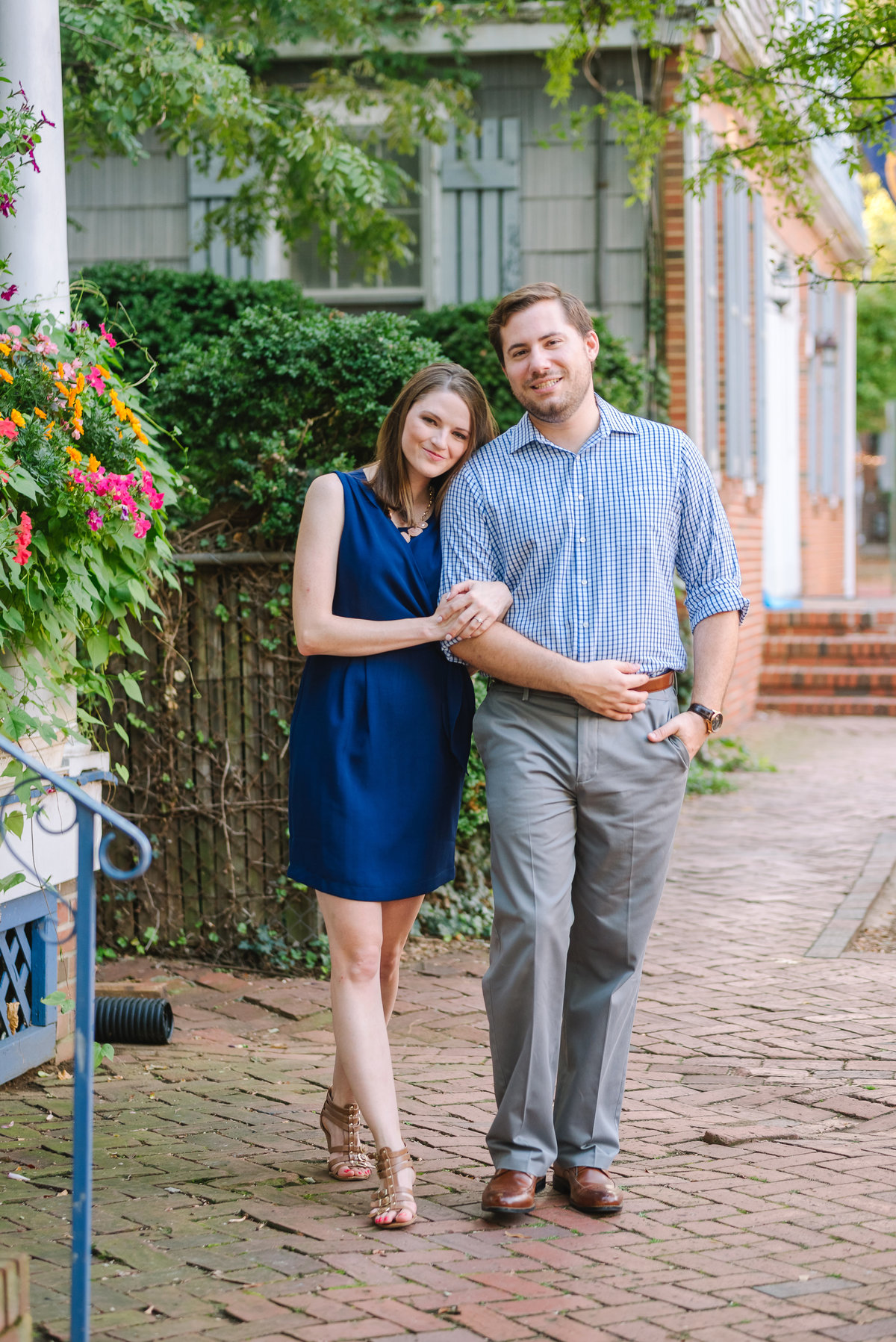 Annapolis MD waterfront docks engagement session