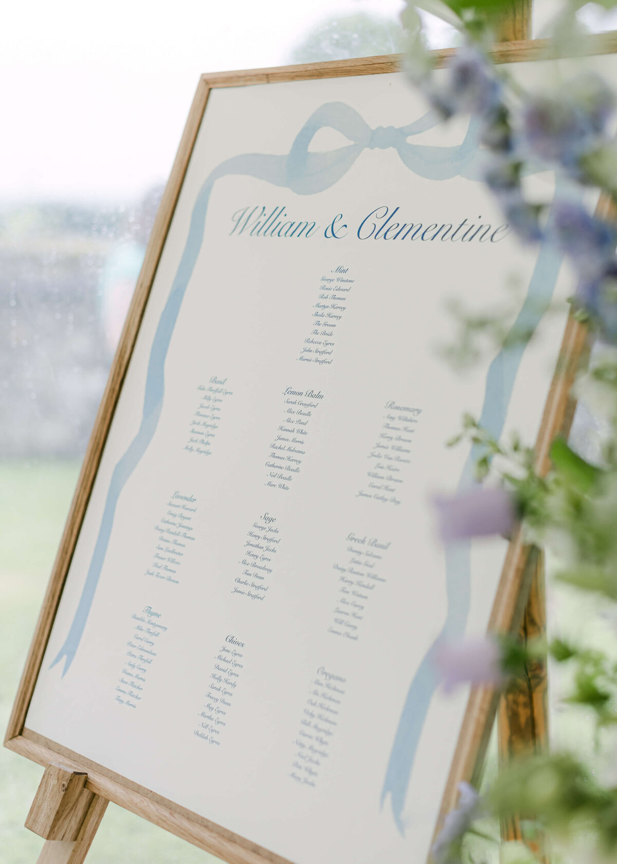 chloe-winstanley-weddings-wiltshire-table-plan-blue-bow