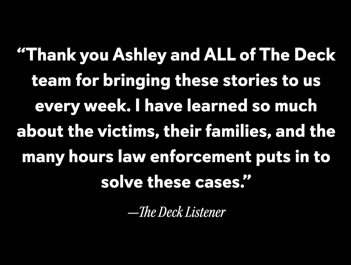 The Deck listener quote