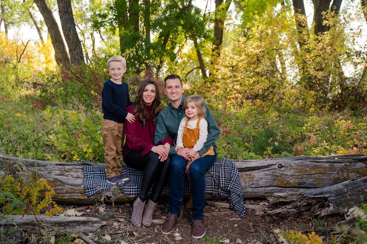 Autumn Family photographers Colorado Springs