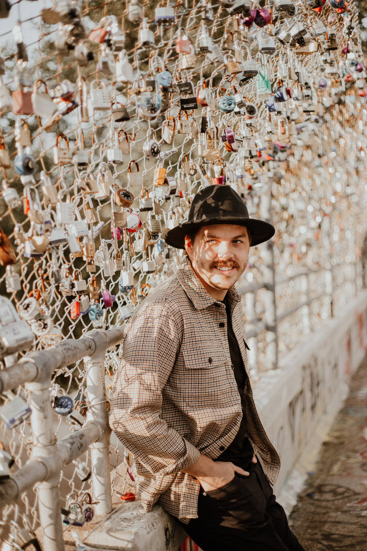 Romantic Engagement Shoot - Buffalo Bayou Park, Houston Texas-64