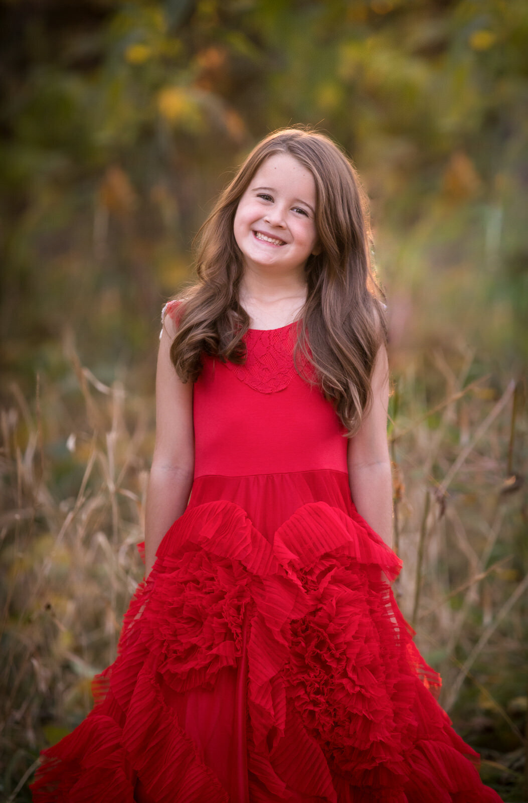 girl-in-red-dollcake-gown-in-fall