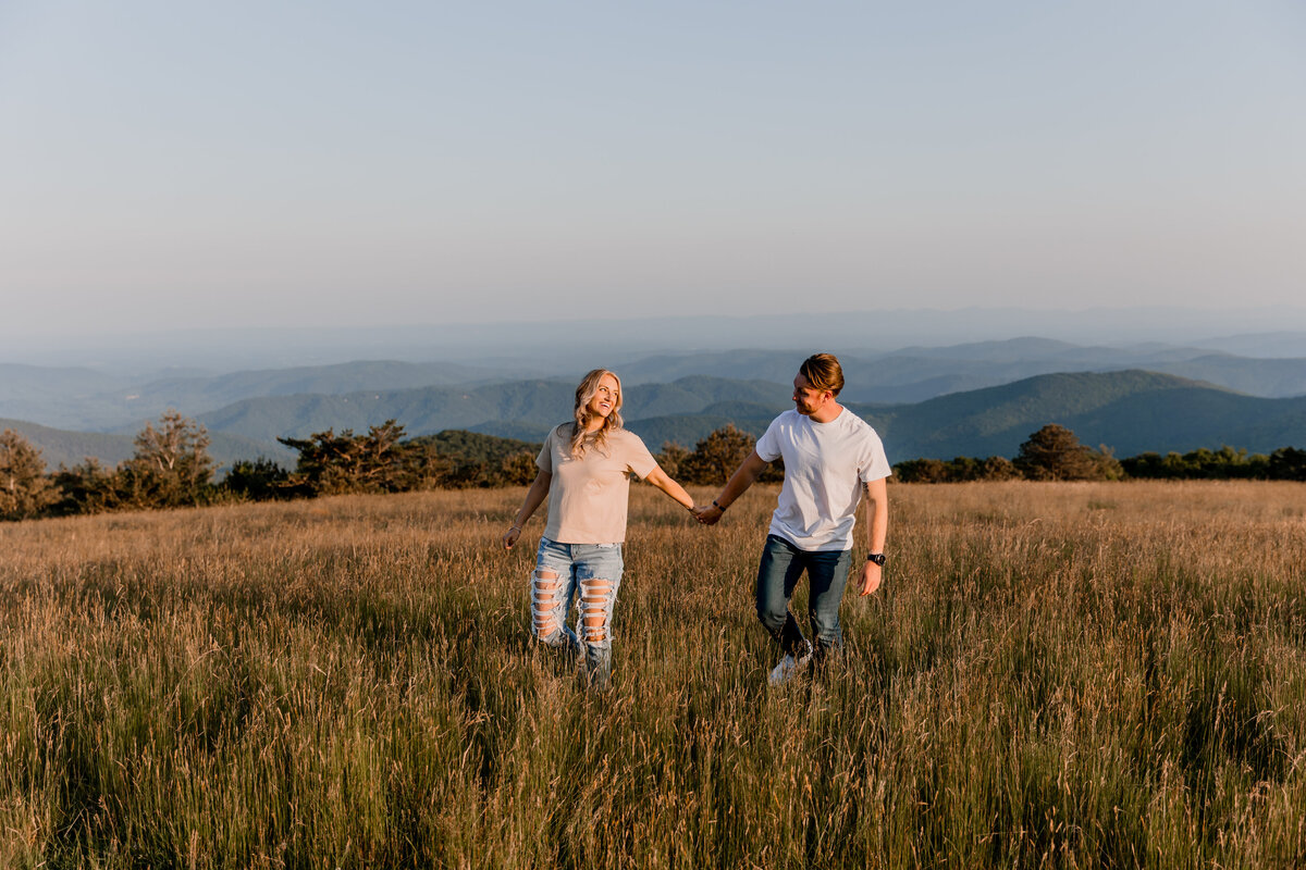 Engagement on Blue Ridge Mountains