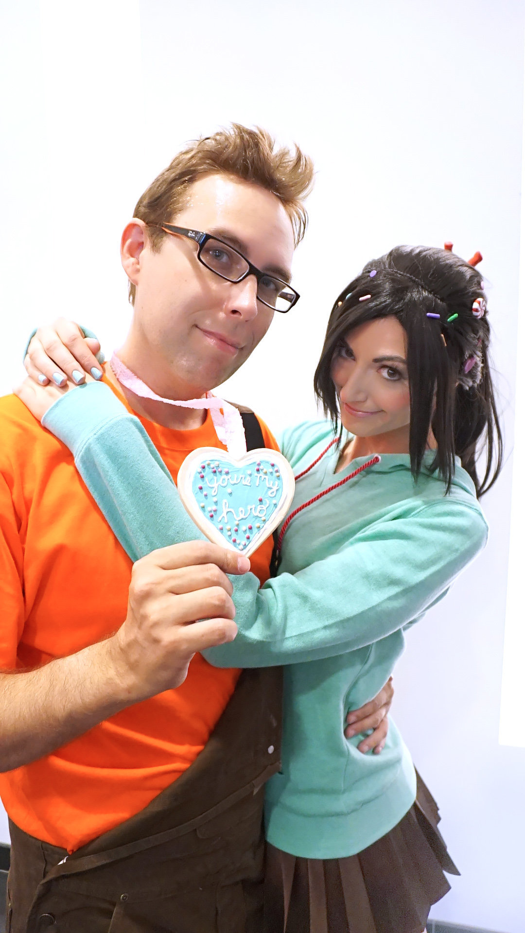 Wreck it Ralph and Vanellope