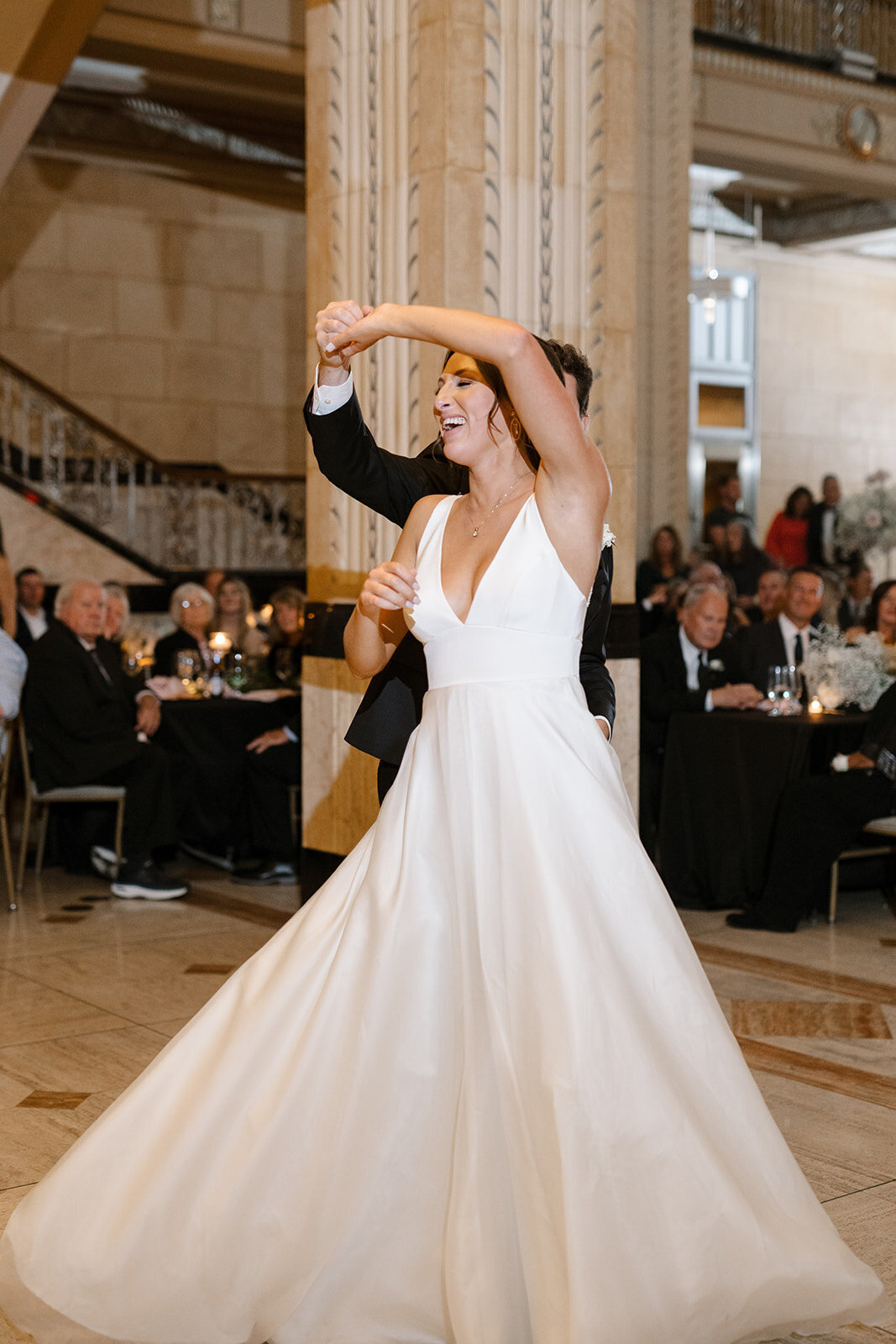 Kylie and Jack at The Grand Hall - Kansas City Wedding Photograpy - Nick and Lexie Photo Film-914
