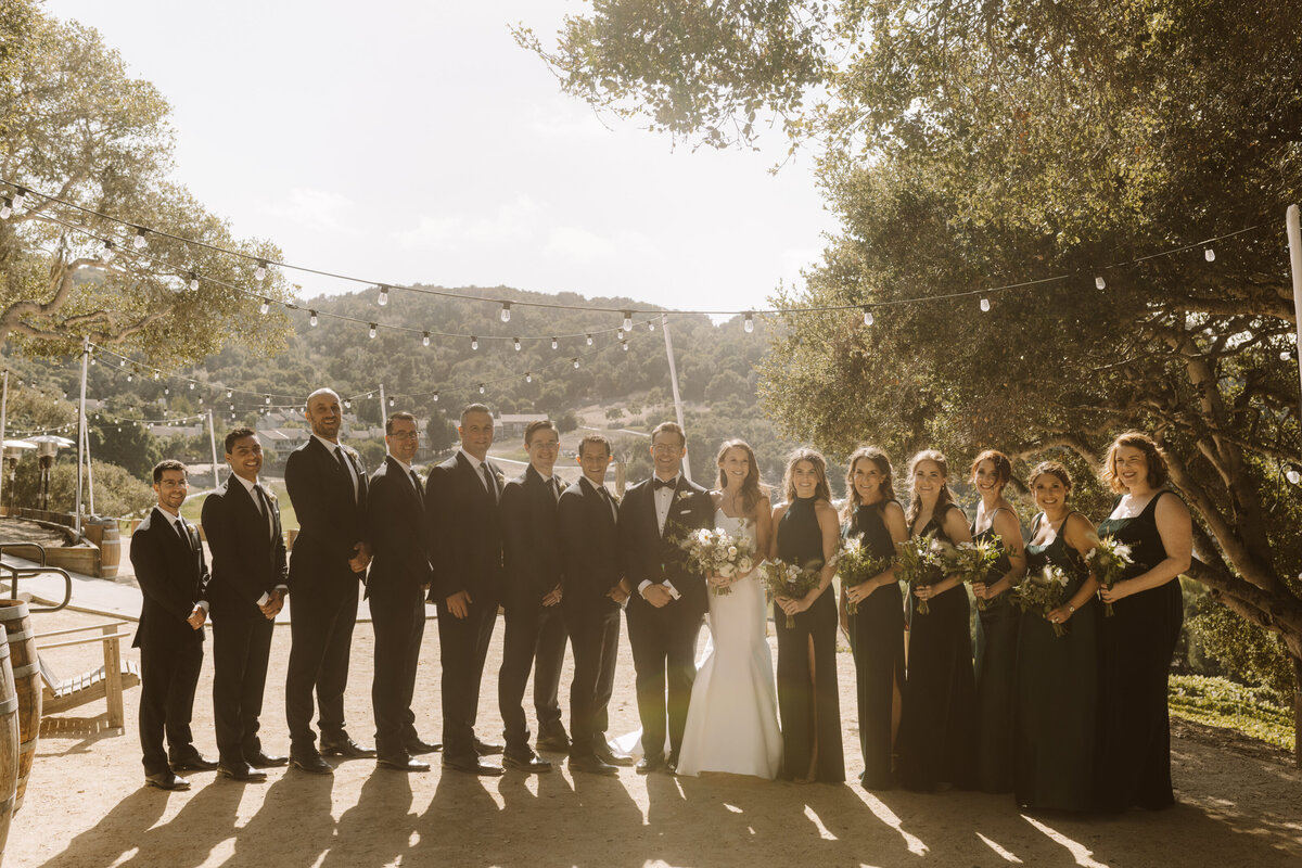 Bridal Party at Carmel Valley Ranch