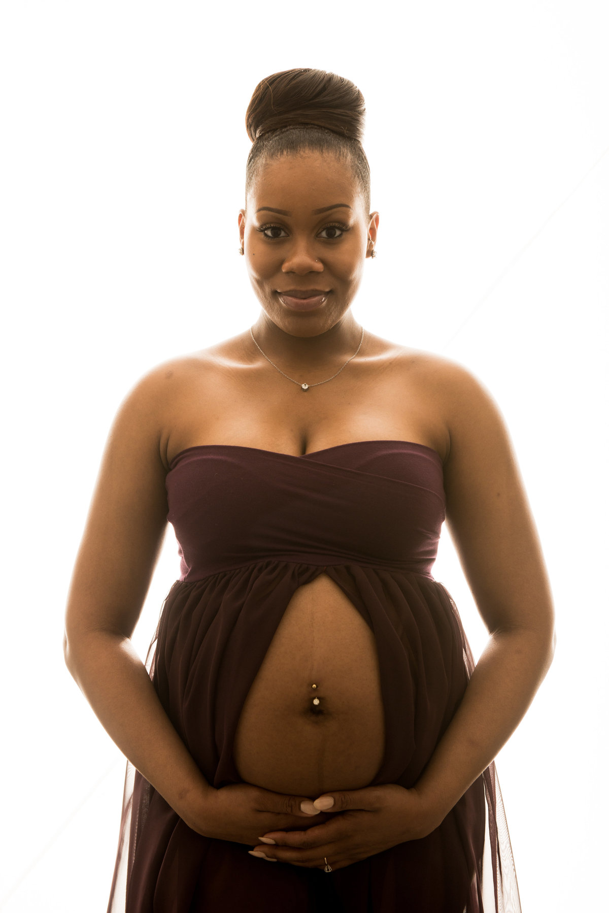 Baltimore Maternity Boudoir Pictures