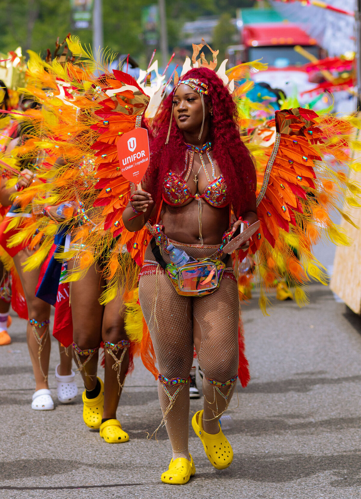 Photos of Masqueraders from Toronto Carnival 2023 - Sunlime Mas Band - Medium Band of The Year 2023-215