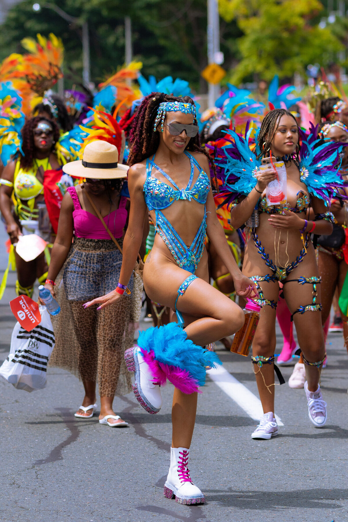 Photos of Masqueraders from Toronto Carnival 2023 - Sunlime Mas Band - Medium Band of The Year 2023-178