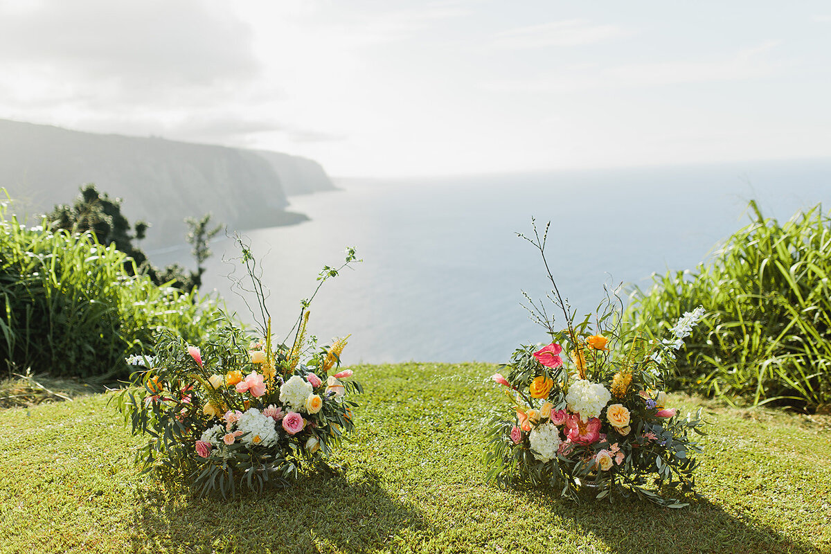 Intimate Cliffside Hawaiian Wedding_1