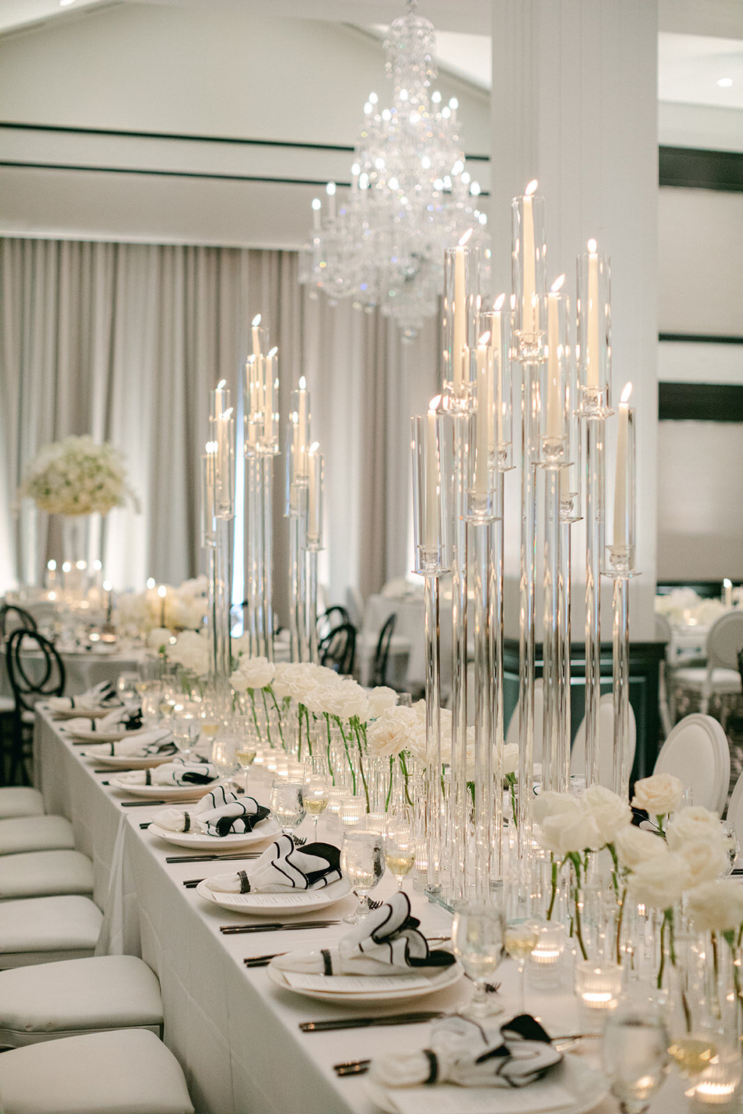 Chic outdoor wedding ceremony at Nemacolin resort in Pennsylvania
