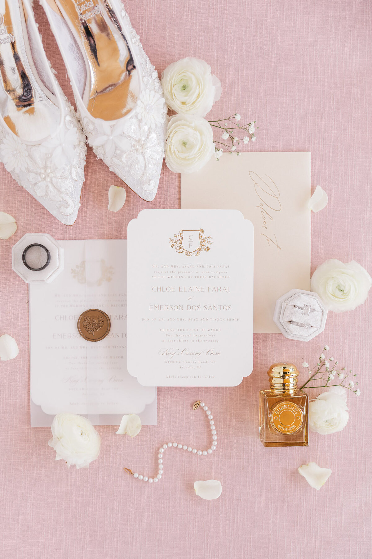 invitations and other wedding details