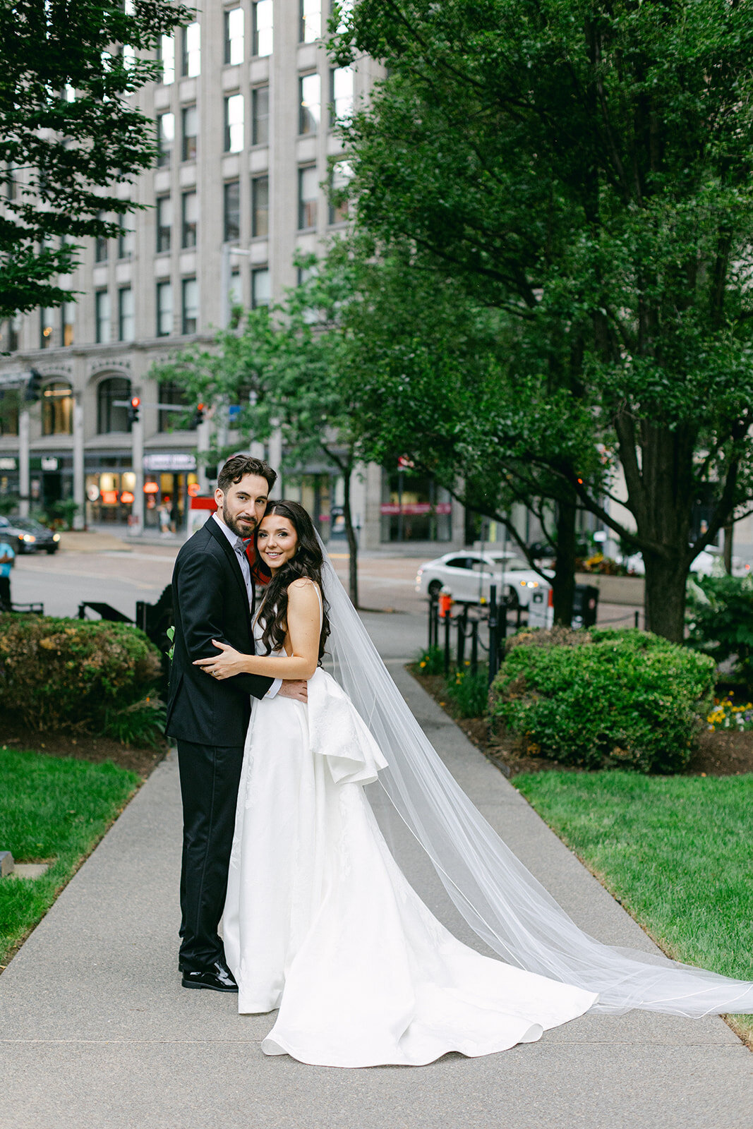 Romantic wedding reception at The Pennsylvanian, iconic Pittsburgh wedding venue