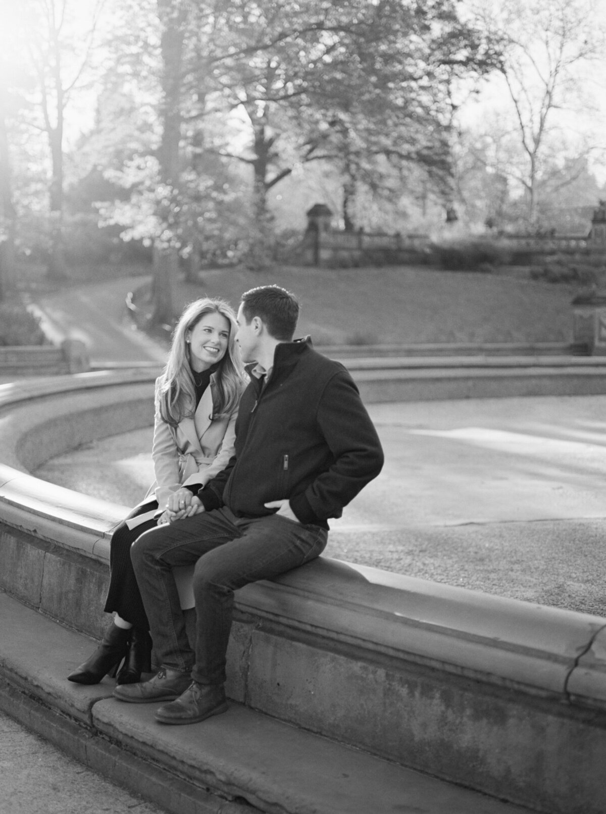 L B P _ Courtney & Mark _ NYC Engagement Session _ NYC Wedding Photographer _ Central Park Engagement Session-85