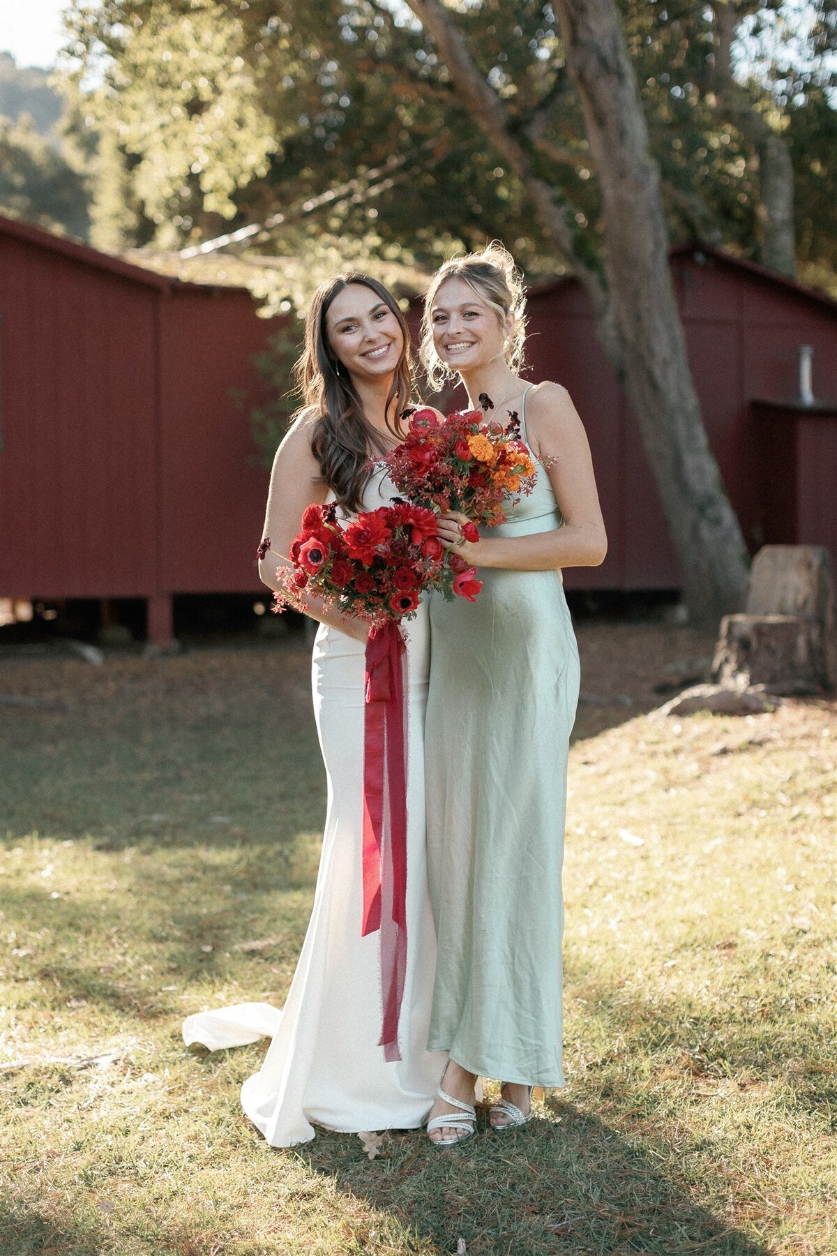 Carmel Fall Wedding Maid of Honor