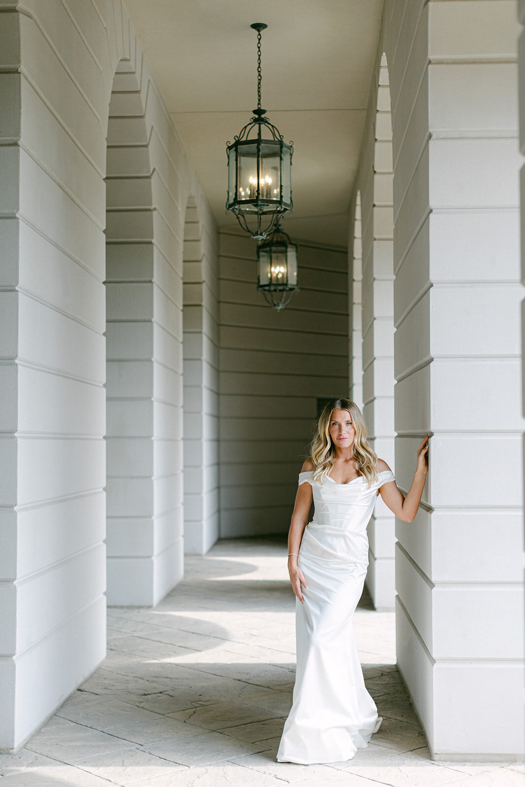 Chic outdoor wedding ceremony at Nemacolin resort in Pennsylvania