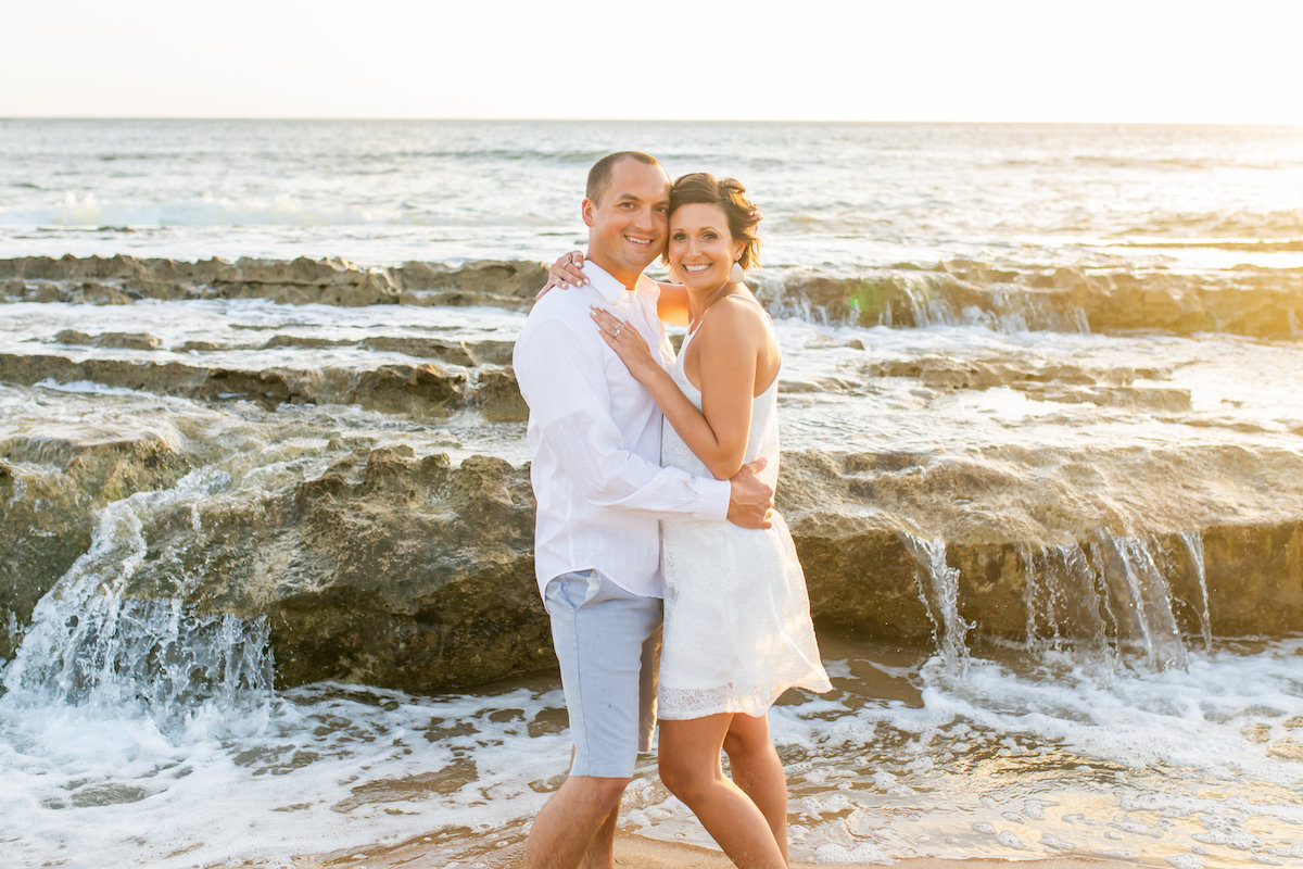 Romantic Kauai engagement photos