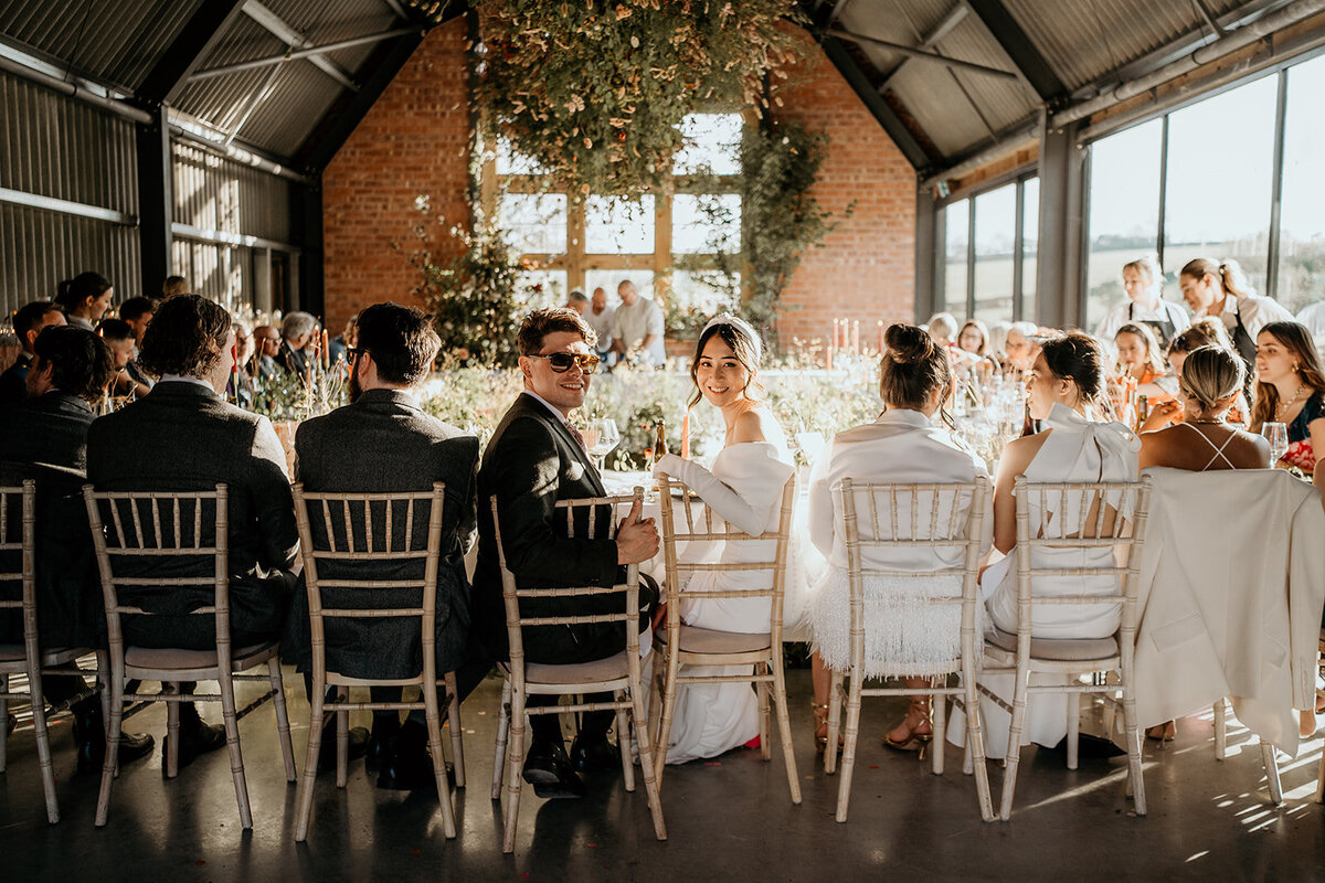 Luxury Floral Meadow Wedding at the Giraffe Shed (34)