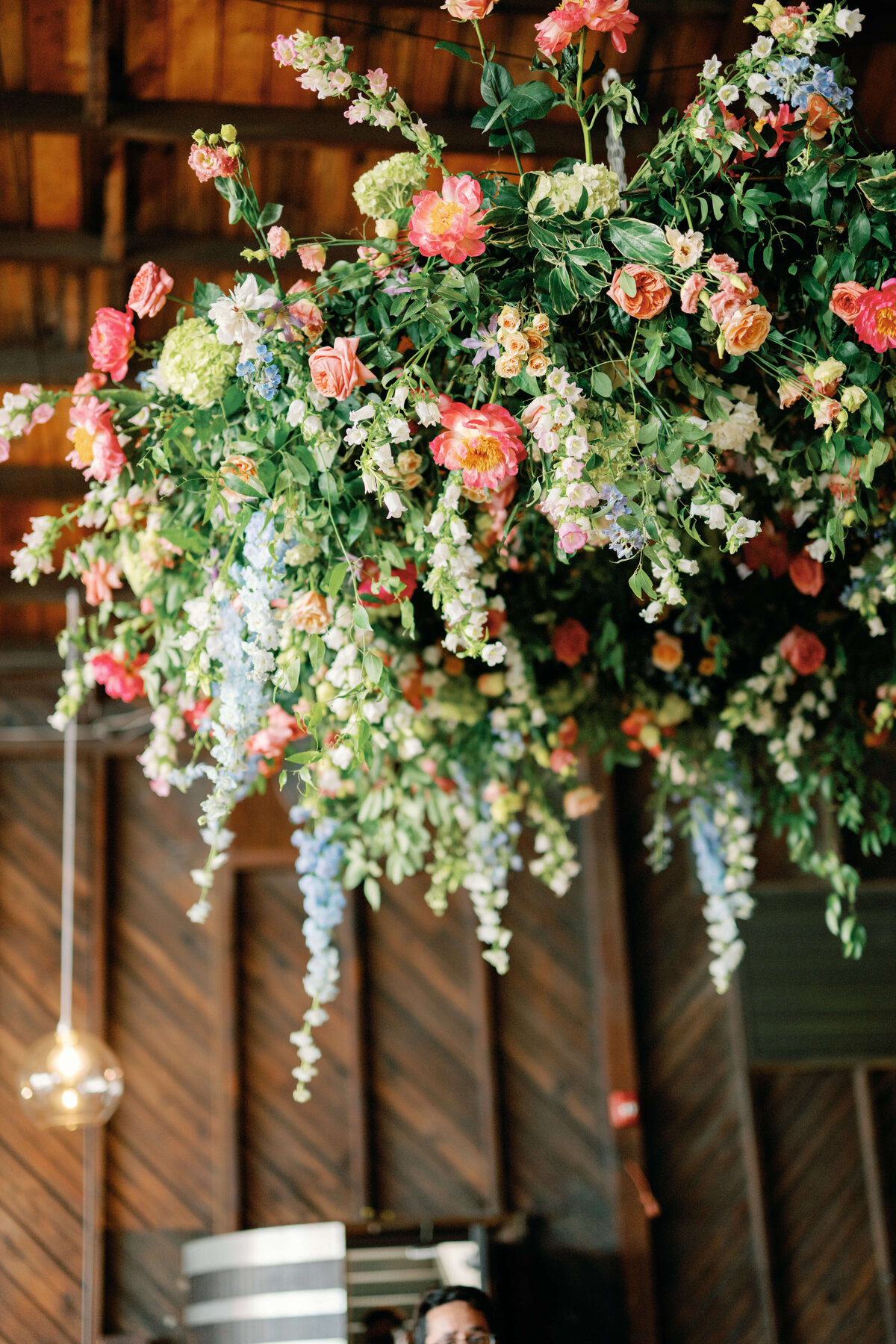 Hanging floral arrangment