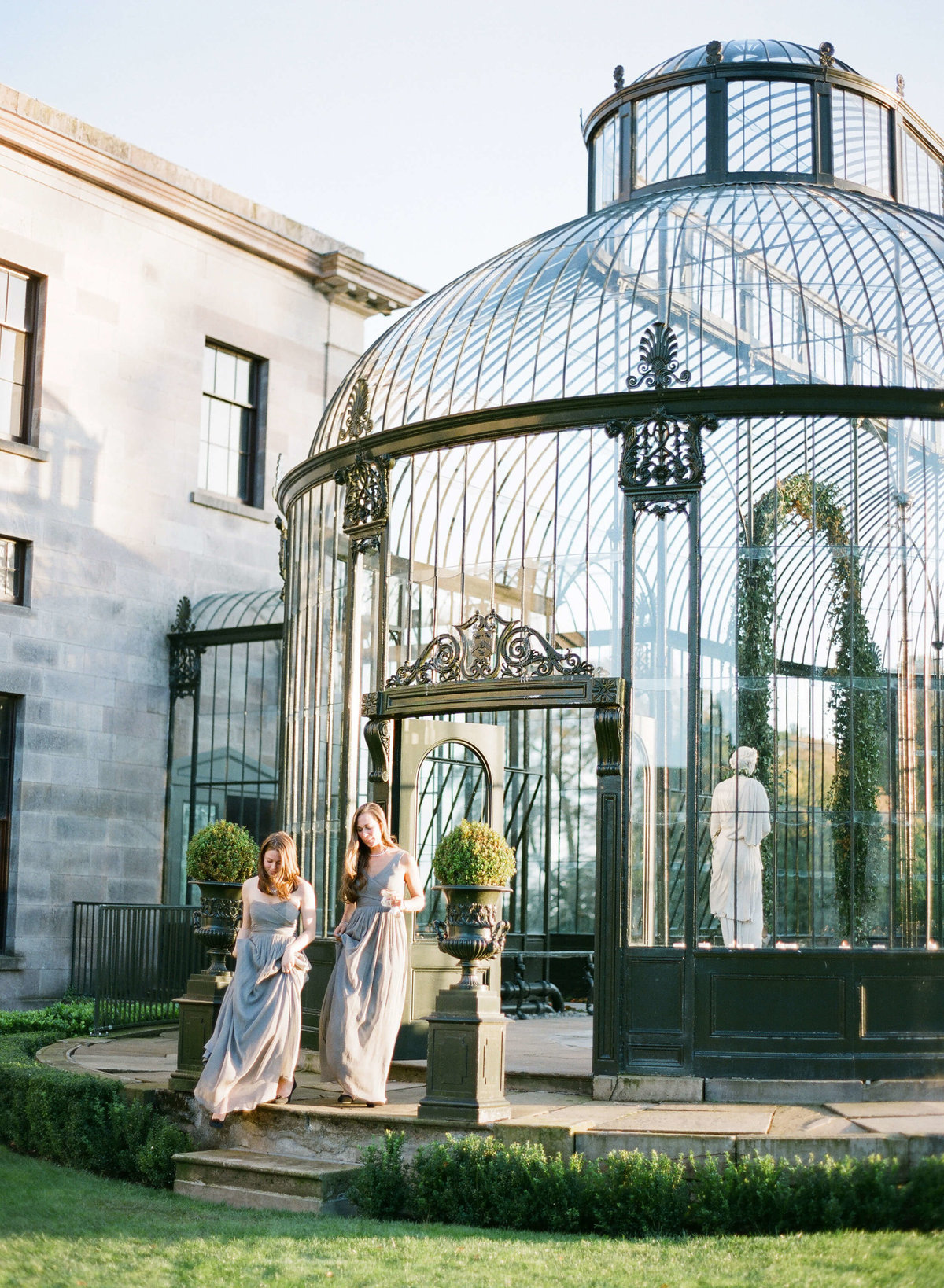 60-KTMerry-destination-weddings-bridesmaids-greenhouse-Ireland