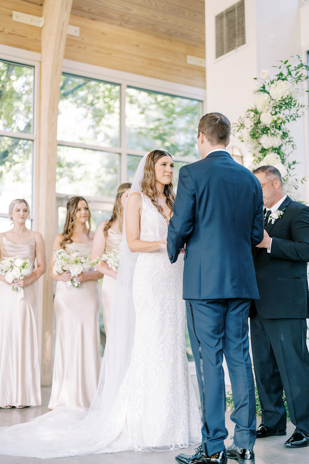 Glass Chapel Broken Arrow Wedding