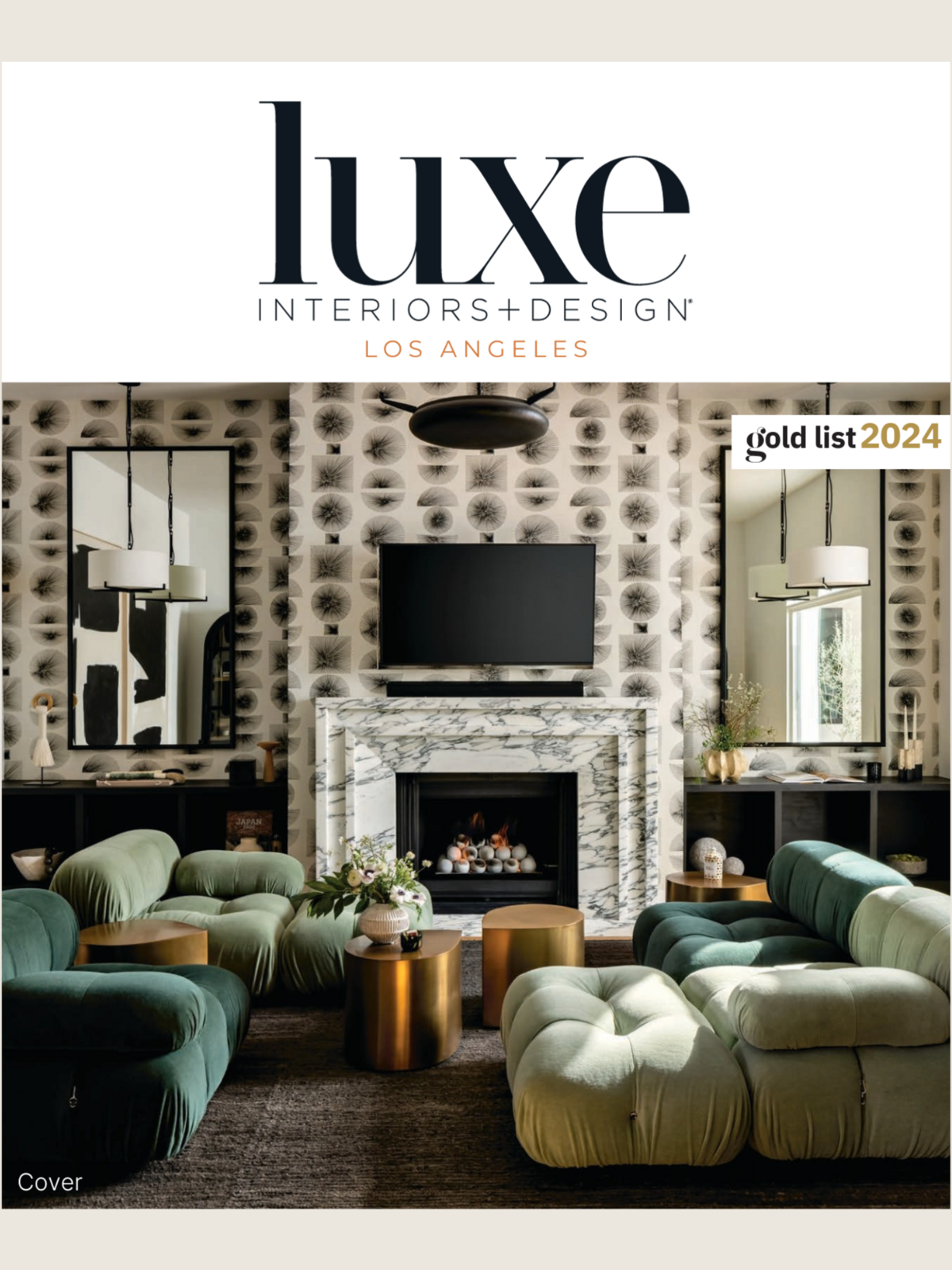 luxe cover with background