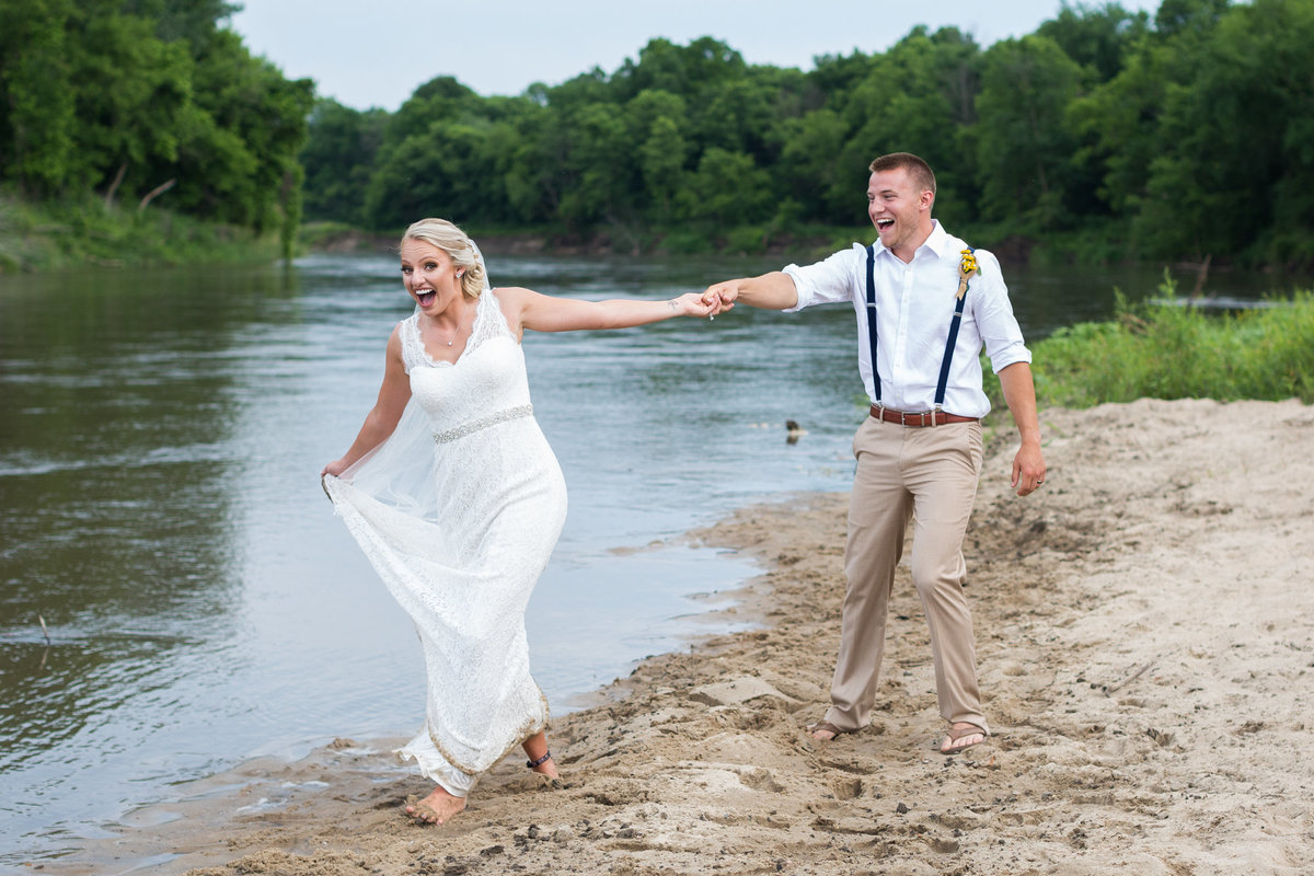 A beach wedding ceremony?  Thank you!  Cushions Peak Campground