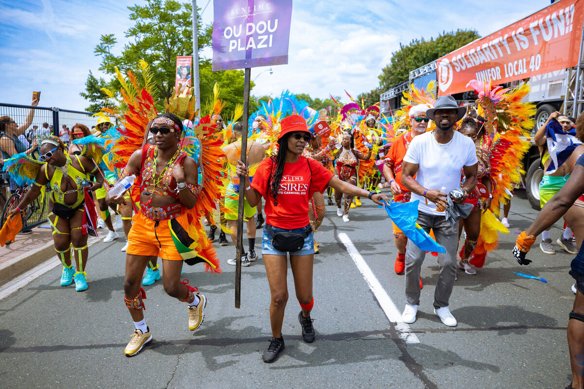 Photos of Masqueraders from Toronto Carnival 2023 - Sunlime Mas Band - Medium Band of The Year 2023-080
