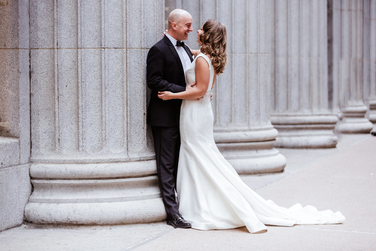 Board-Of-Trade-Chicago-Bride-And-Groom