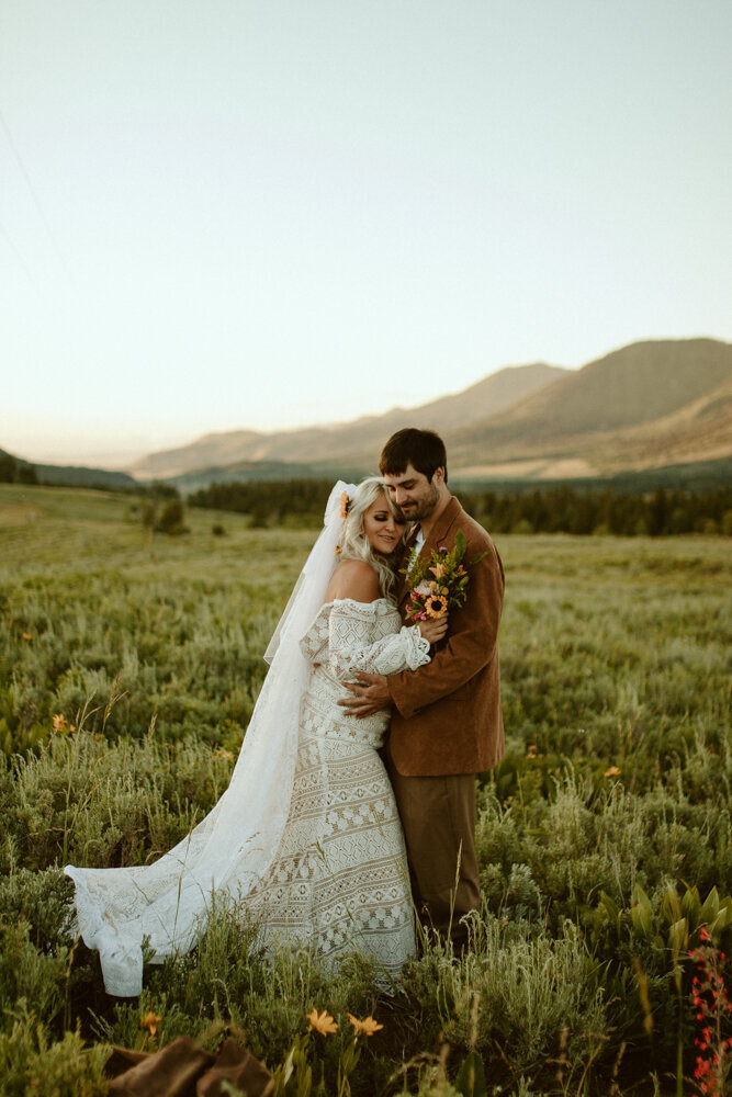 Elopement Photography in Jackson Wyoming