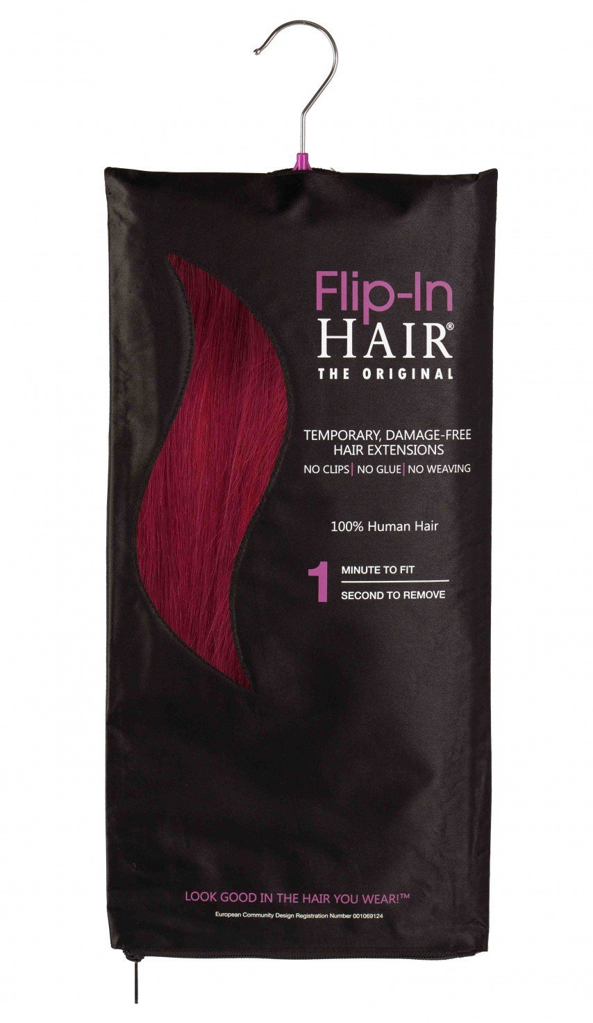 Flip-In Hair Original Cranberry