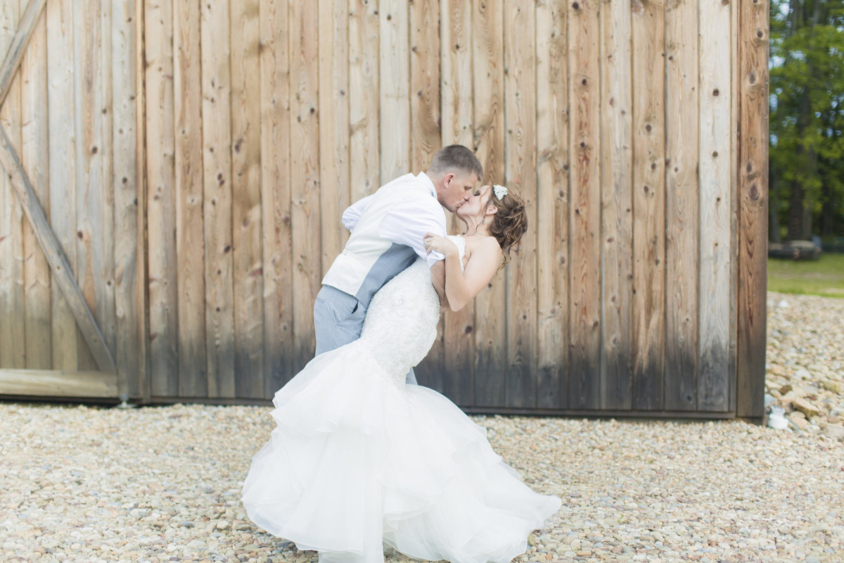 Bud and Kristen have a wedding at the Grove City College Chapel and have their reception at a Barn on Lake Latonka.