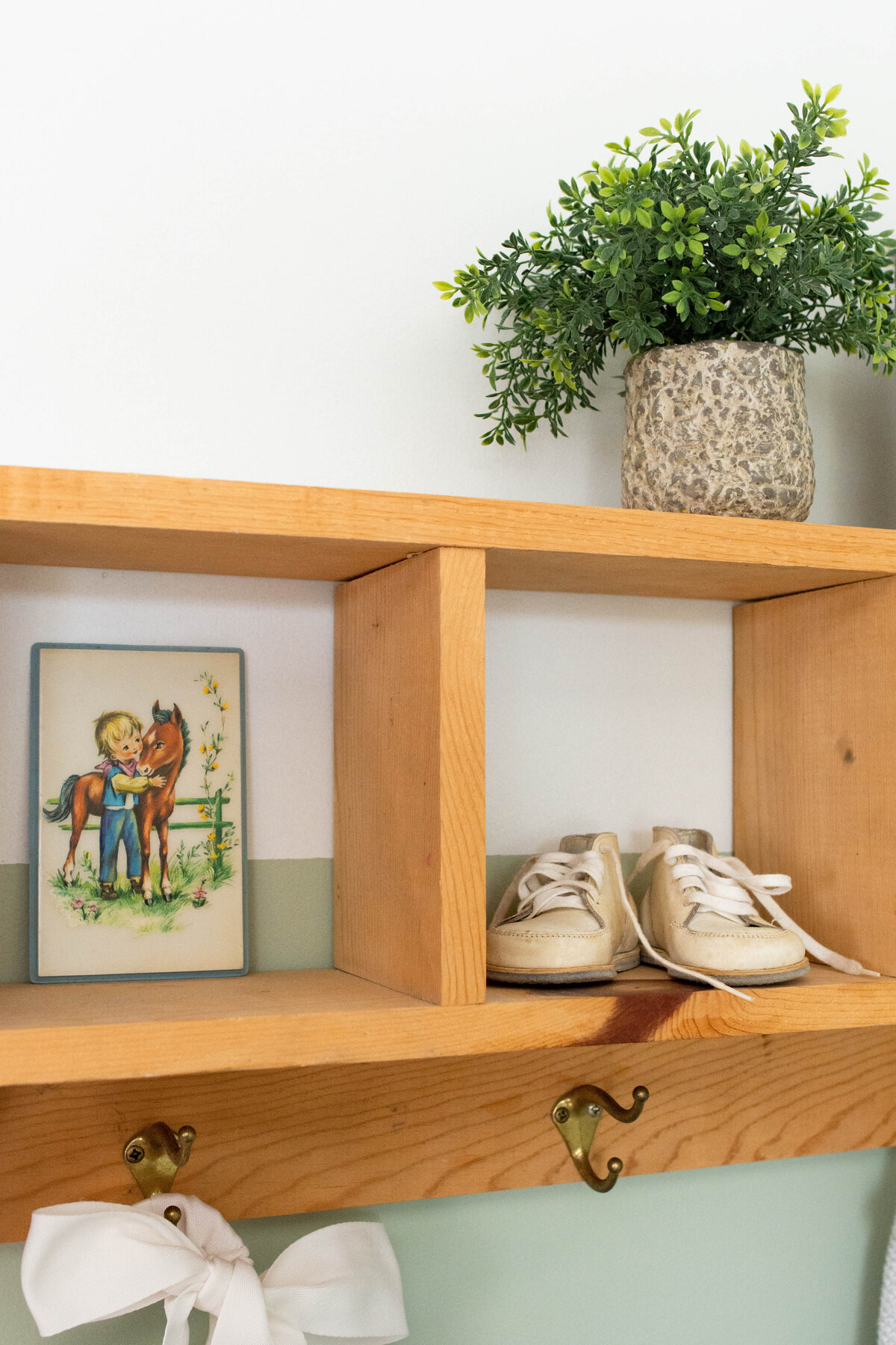 Green and Blue Boy Nursery Guest Room -9