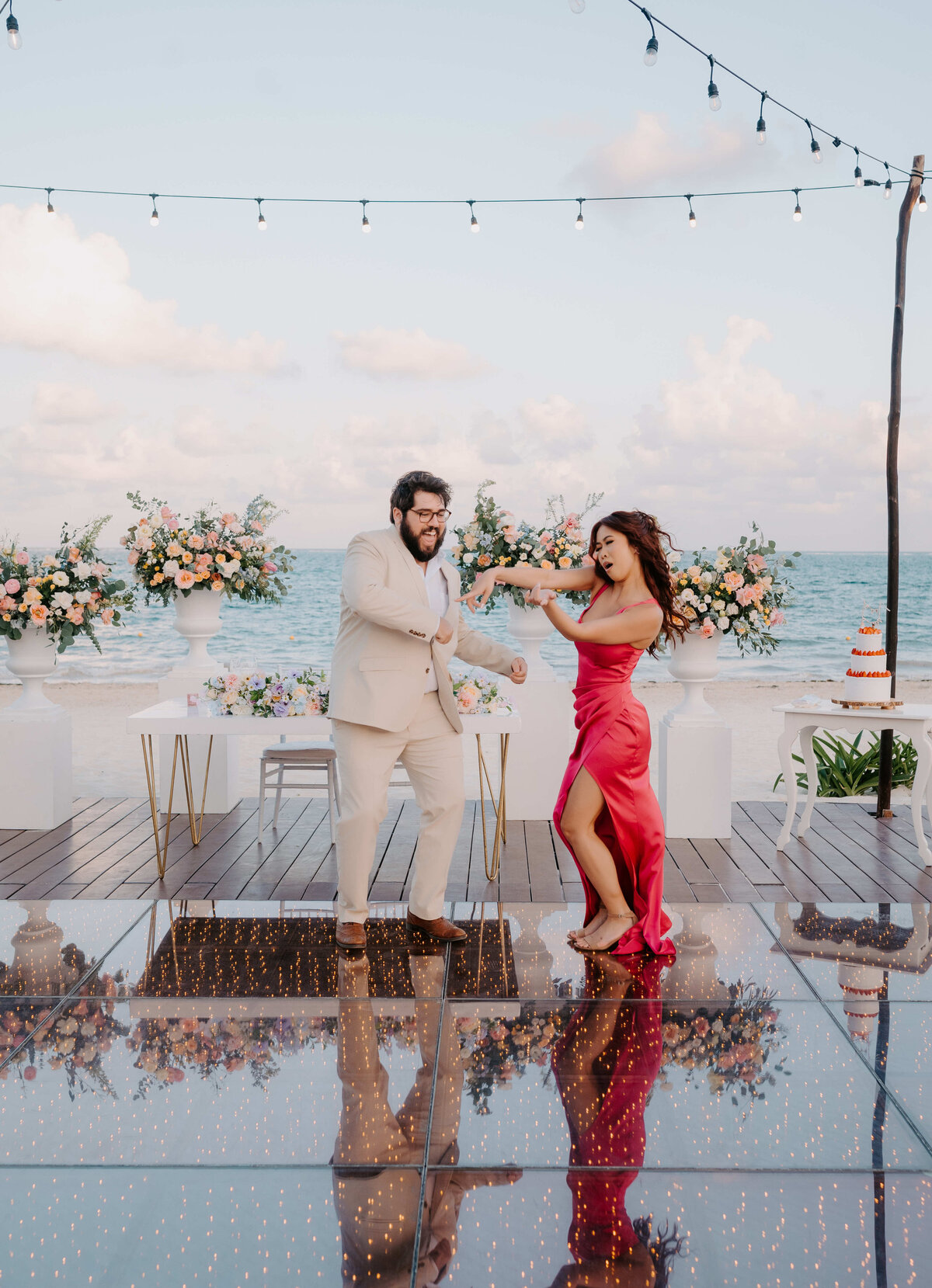 Dreams Riveria Maya Wedding - Bruich Wedding - RECEPTION FORMALS - Kyrsten Ashlay Photography-42-Edit