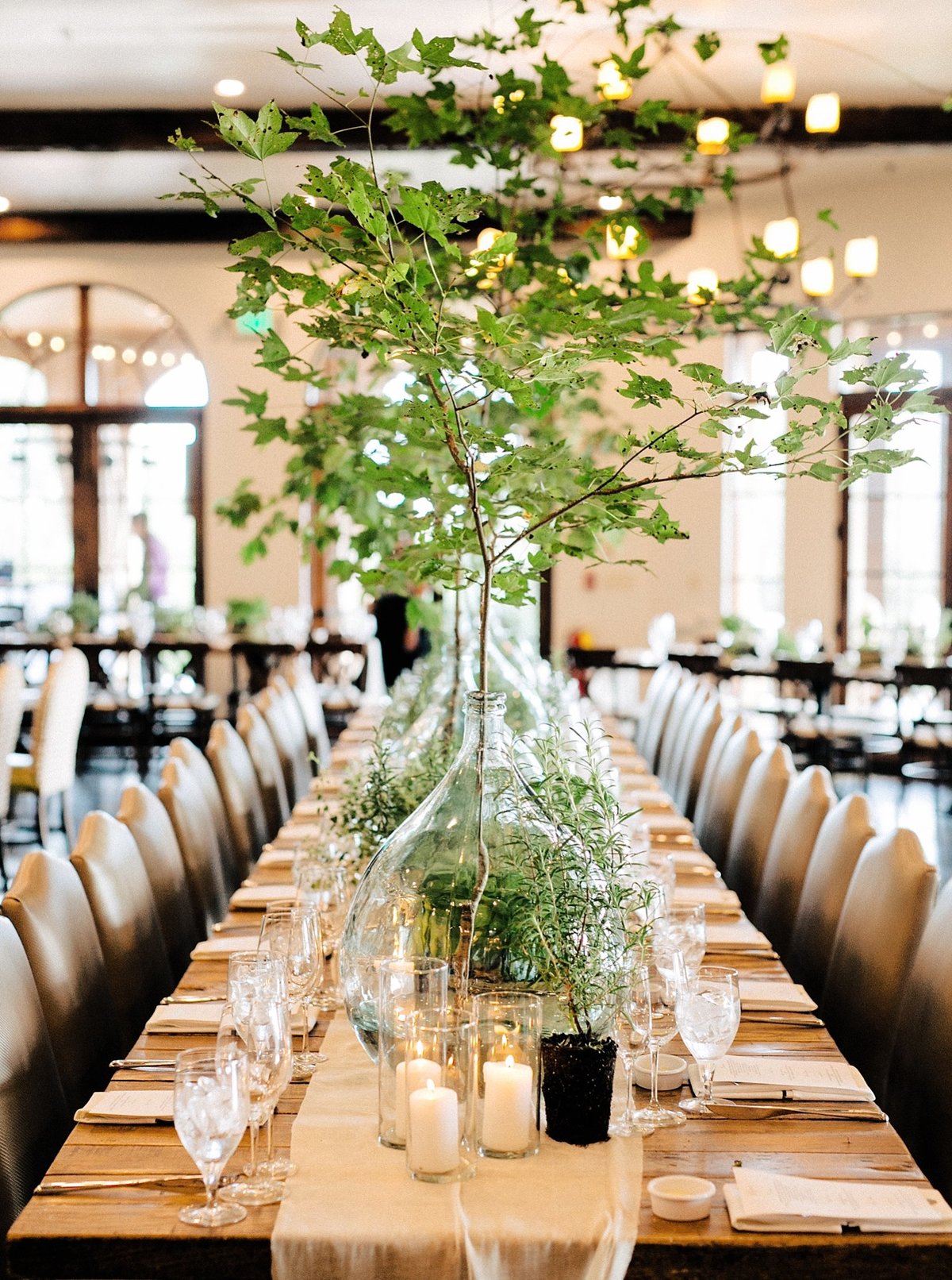 Italy Wedding table design organic