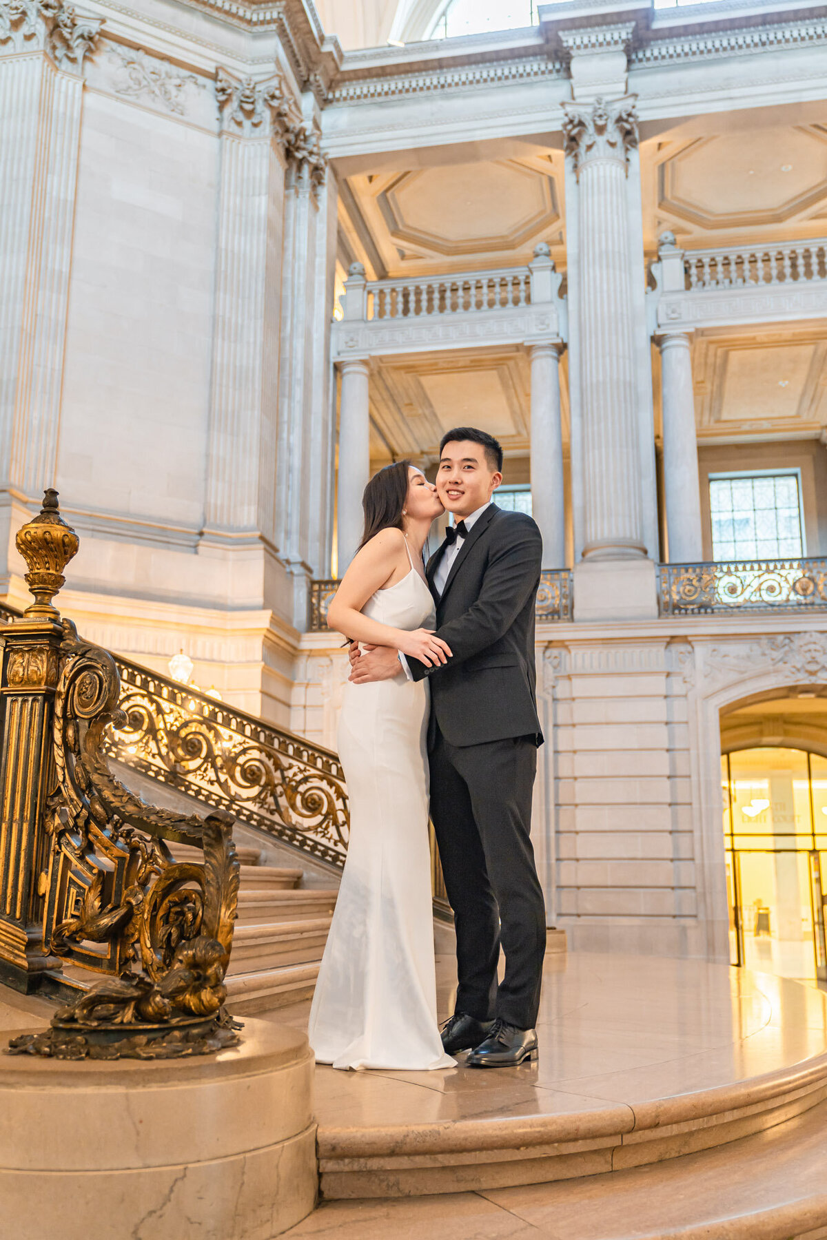 SF City Hall Wedding Photos by 4Karma Studio-25