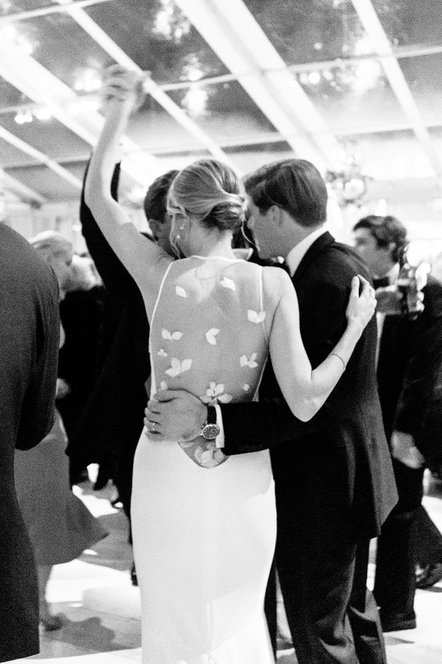 black and white reception photos greenwich wedding