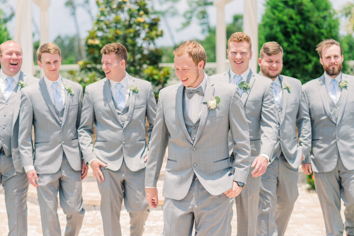 Conner & Courtney Grand Manor Wedding Groomsmen | Lisa Marshall Photography