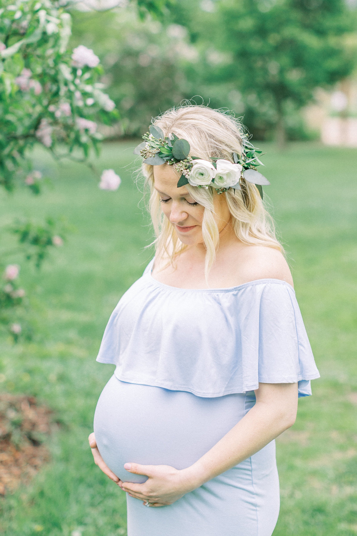 Madison arboretum maternity photographer