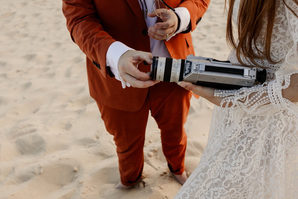 Boho Colorado Elopement Great Sad Dunes National Park