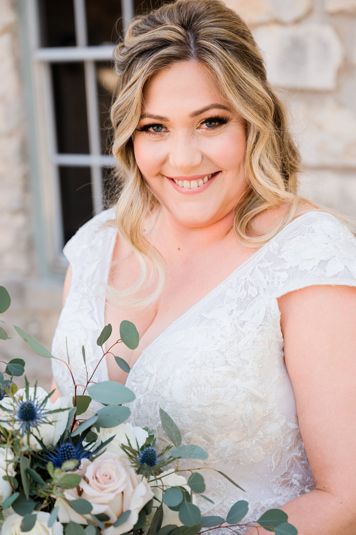 Stonehouse VIlla Bridal Portrait