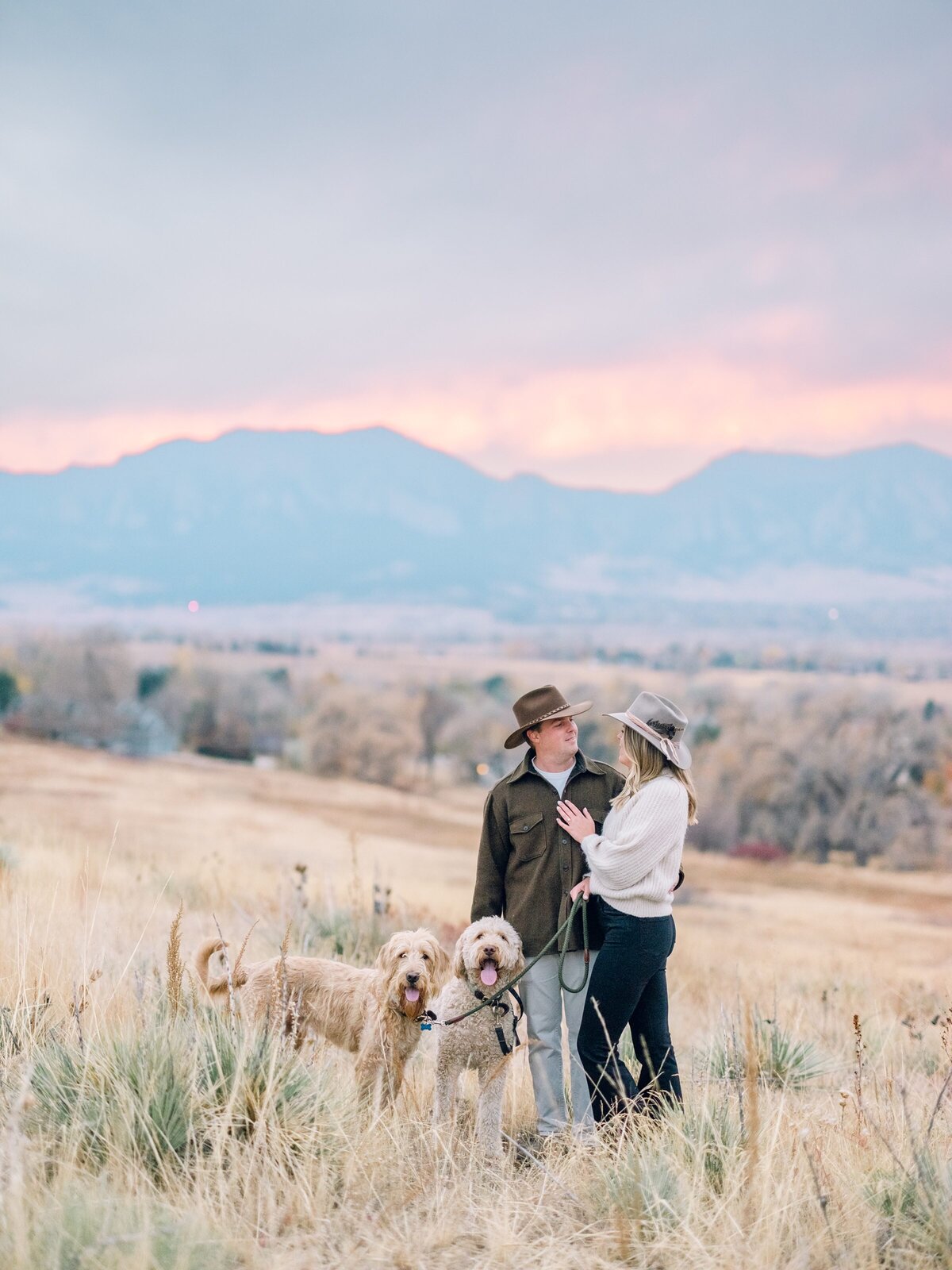 Alie & Andrew's City & Mountainside Colorado Engagement Session42
