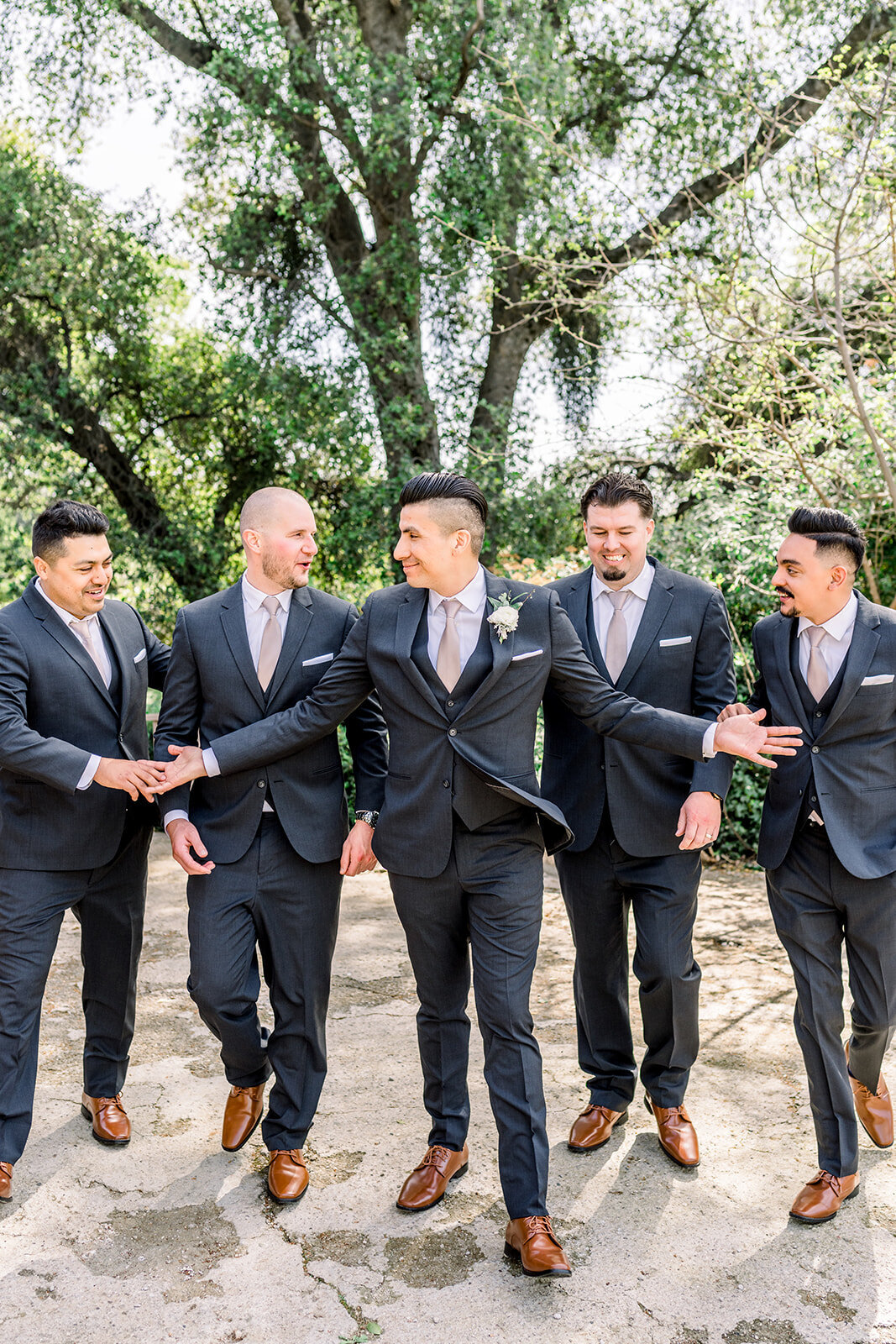 groomsmen Union Hill In Sonora CA wedding