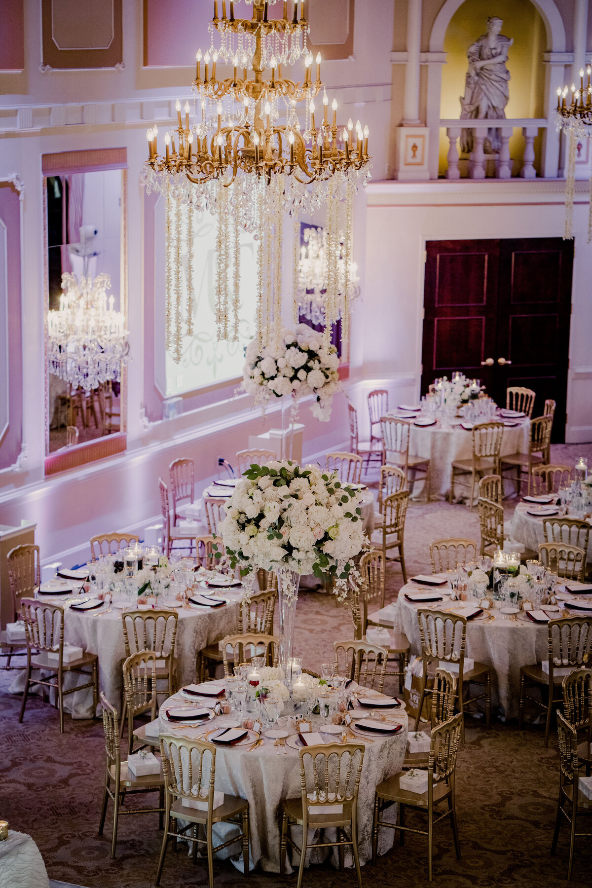 Marie + Tyler Elegant Disney weddings---  19- Reception Grand Marquis Ballroom 2
